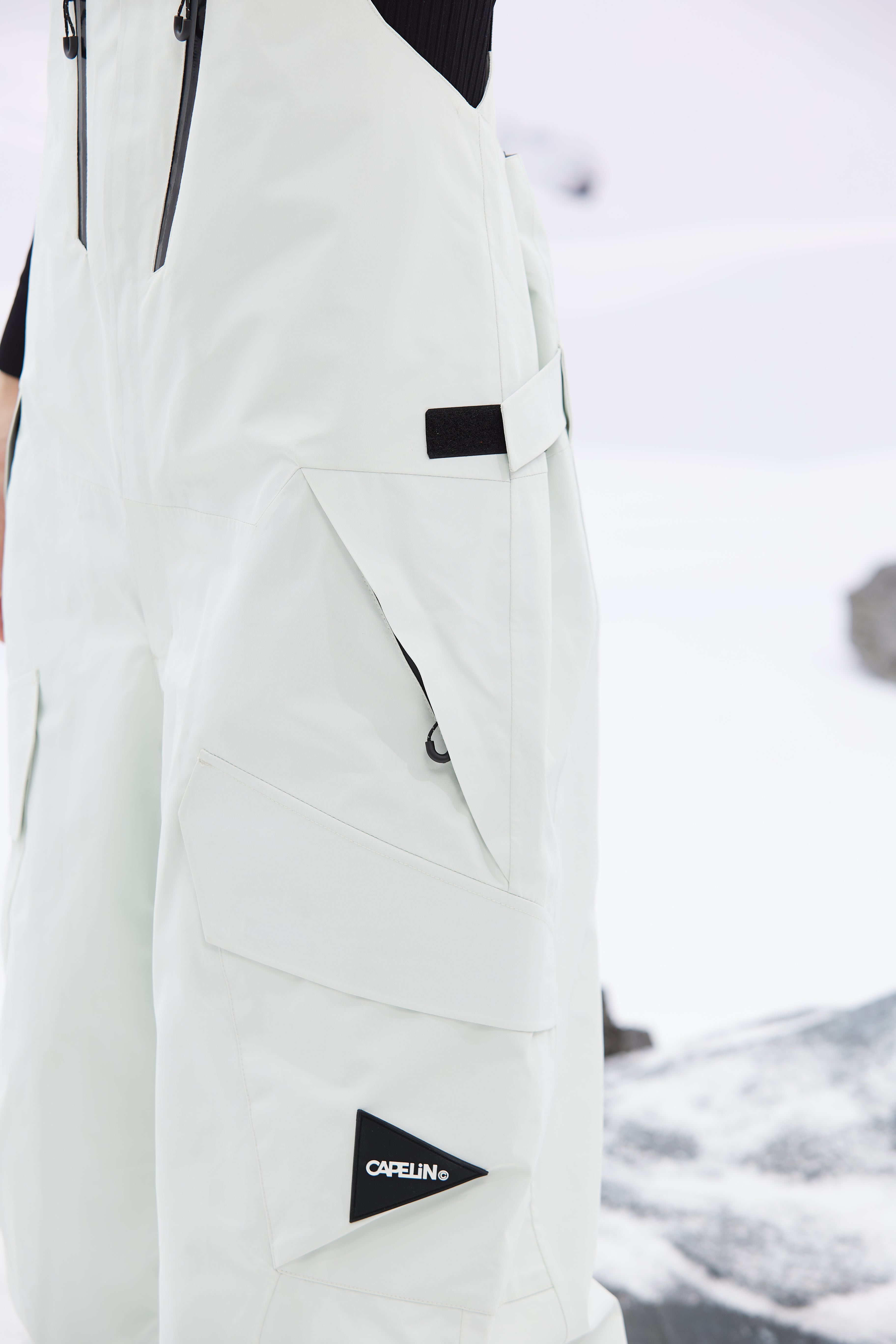 Saturn Unisex 3L Shell Snowboard Bib Pant | CAPELIN CREW