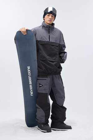 FlexHood Unisex Anorak Snowboard Jacket | CAPELIN