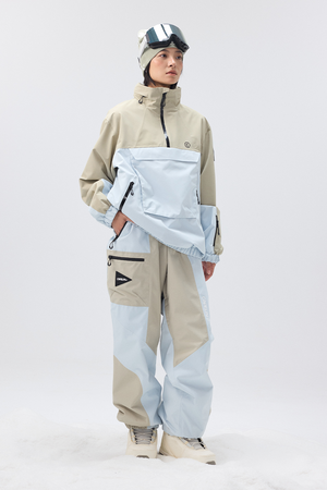 FlexHood Unisex Anorak Snowboard Jacket and Pulse Unisex Snowboard Pant | CAPELIN