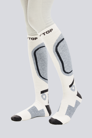 Merino Wool Over-the-Calf Snow Socks