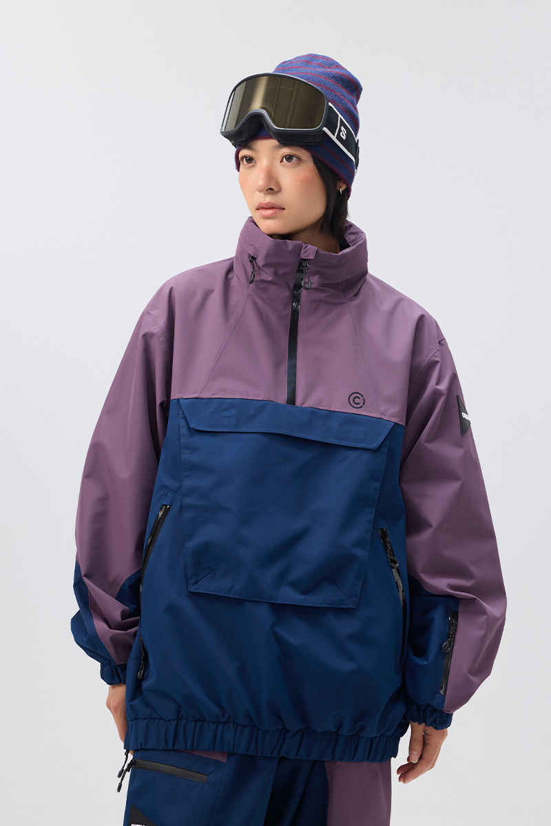 FlexHood Unisex Anorak Snowboard Jacket | CAPELIN