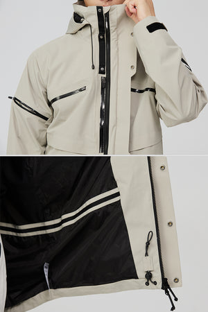 Forest Unisex Windbreaker Jacket - CAPELIN CREW 