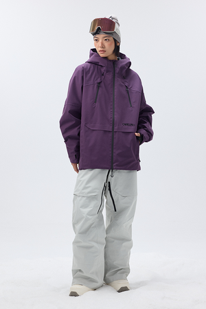 Haku Unisex 3L Insulated Snowboard Jacket | CAPELIN