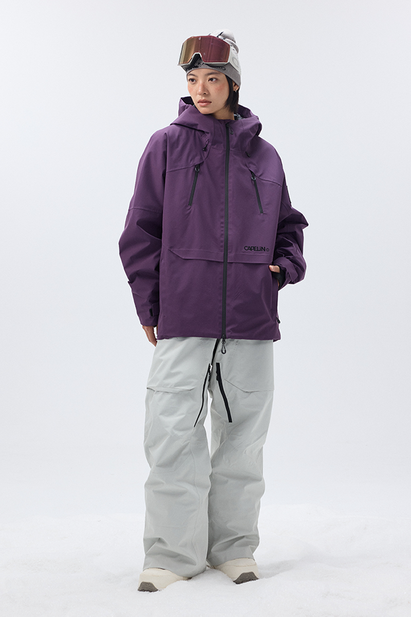 Haku Unisex 3L Insulated Snowboard Jacket | CAPELIN