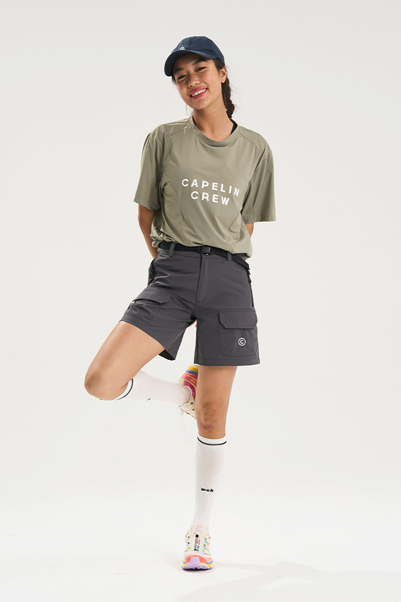  Women's Jump Water Repellent Short Pant | CAPELIN CREW