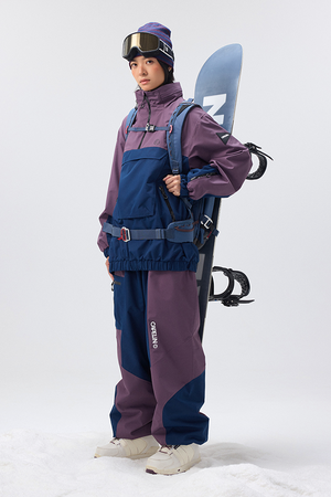 FlexHood Unisex Anorak Snowboard Jacket | CAPELIN