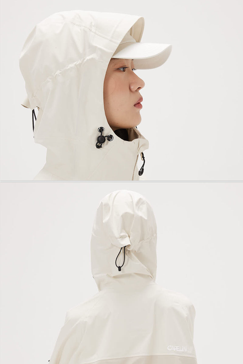  Unisex Sparkle 3L windbreaker jacket | CAPELIN CREW