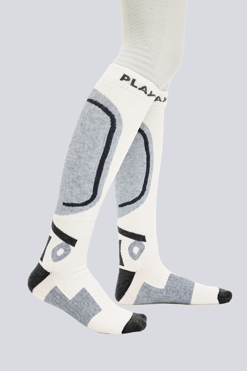 Merino Wool Over-the-Calf Snow Socks