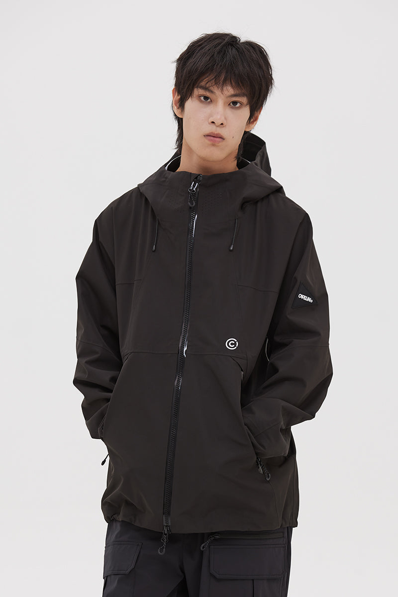 Climb Unisex 3L Shell Windbreaker Jacket