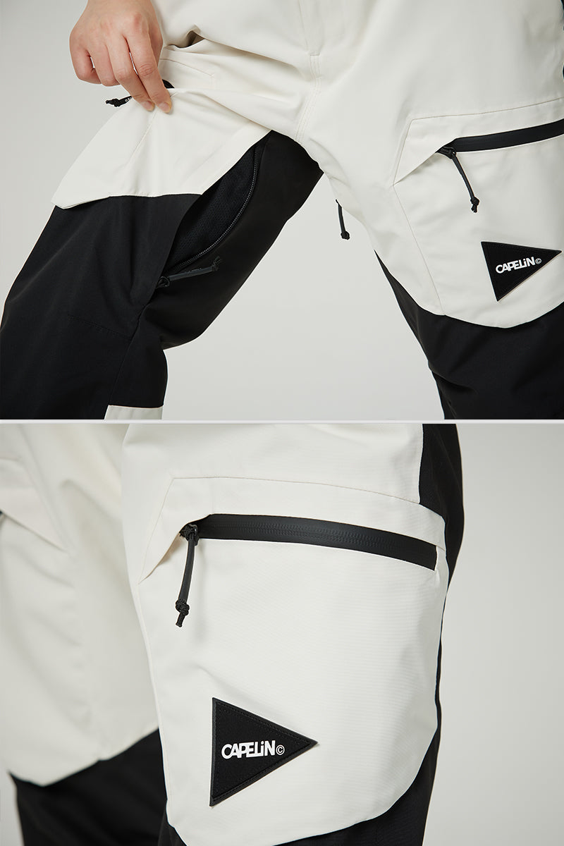 West Unisex Snowboarding Pants - CAPELIN CREW 