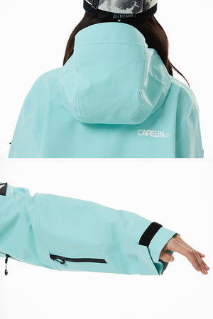 Alpha Unisex 3L Shell Snowboard Jacket | CAPELIN CREW