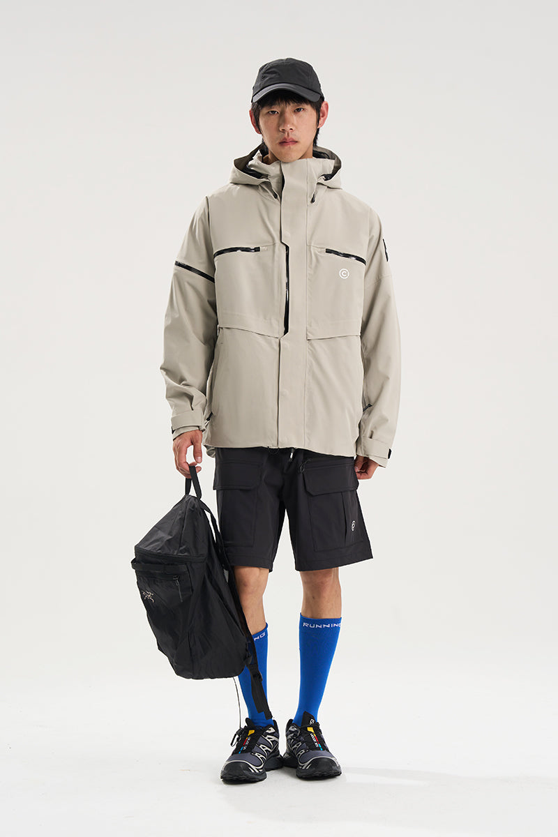 森林男女通用風衣夾克