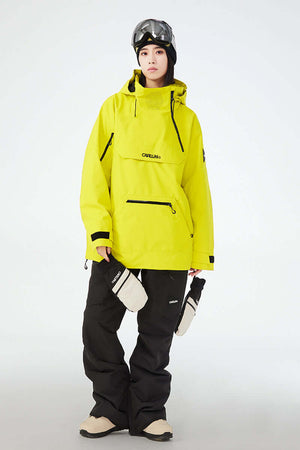 Women's Ace Pullover Snowboard Jacket - CAPELIN CREW 