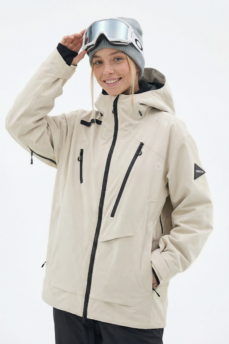 Alpha Unisex 3L Shell Snowboard Jacket