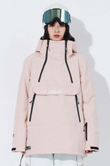 Women's Luna Pullover Snowboarding Jacket - CAPELIN CREW 