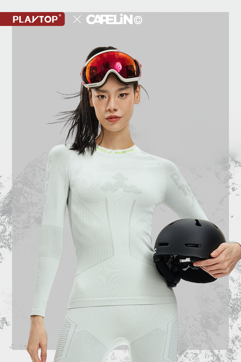 Volcanic Clay-Tech Heat-Trap Core Unisex Snowboarding & Ski Baselayer