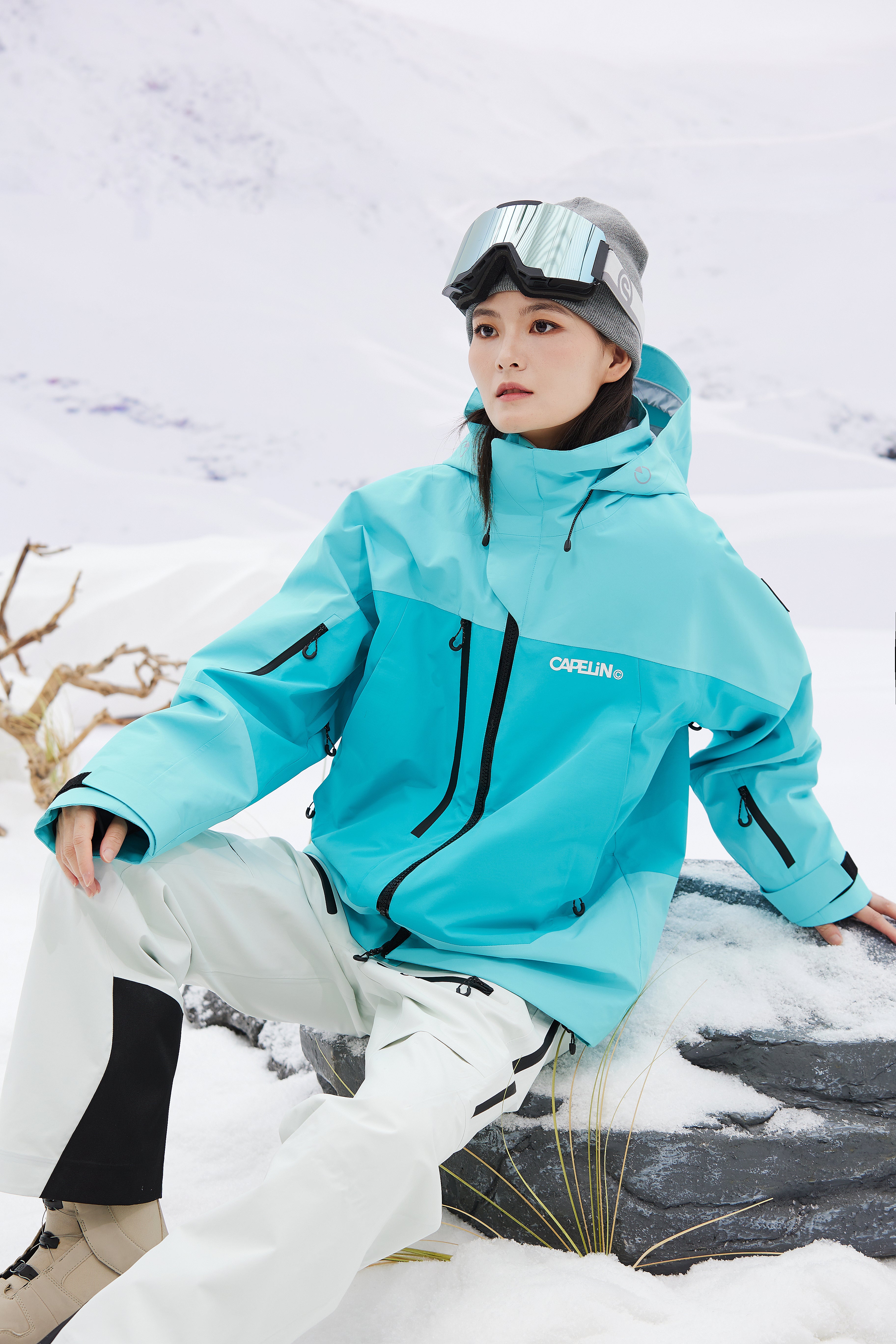 Beta Unisex 3L Snowboard Jacket | CAPELIN CREW