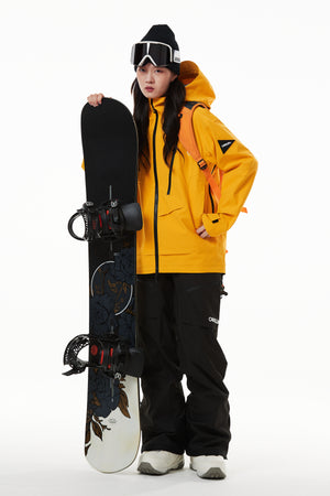 Alpha Unisex 3L Shell Snowboard Jacket | CAPELIN CREW