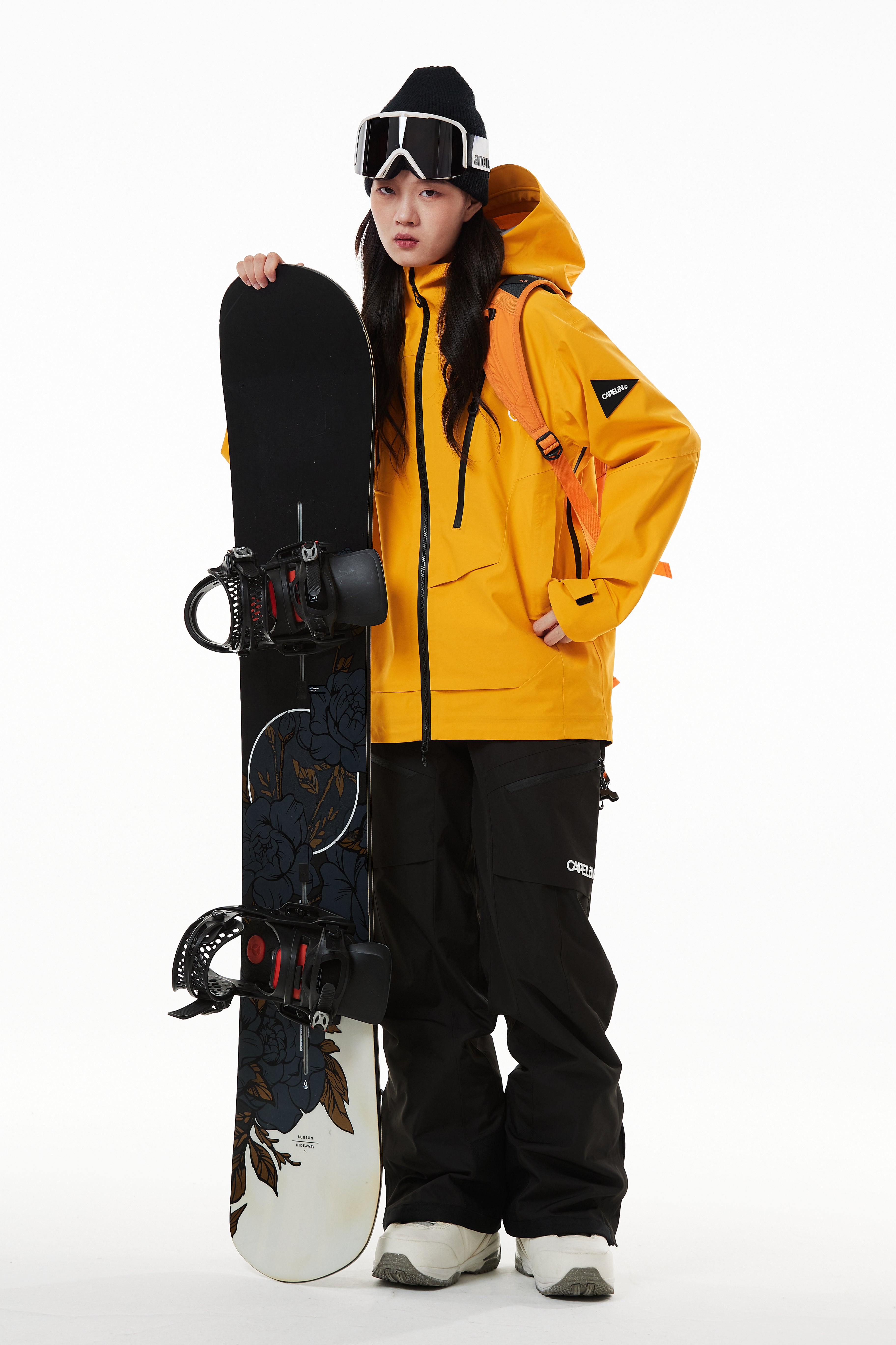 Alpha Unisex 3L Shell Snowboard Jacket | CAPELIN CREW