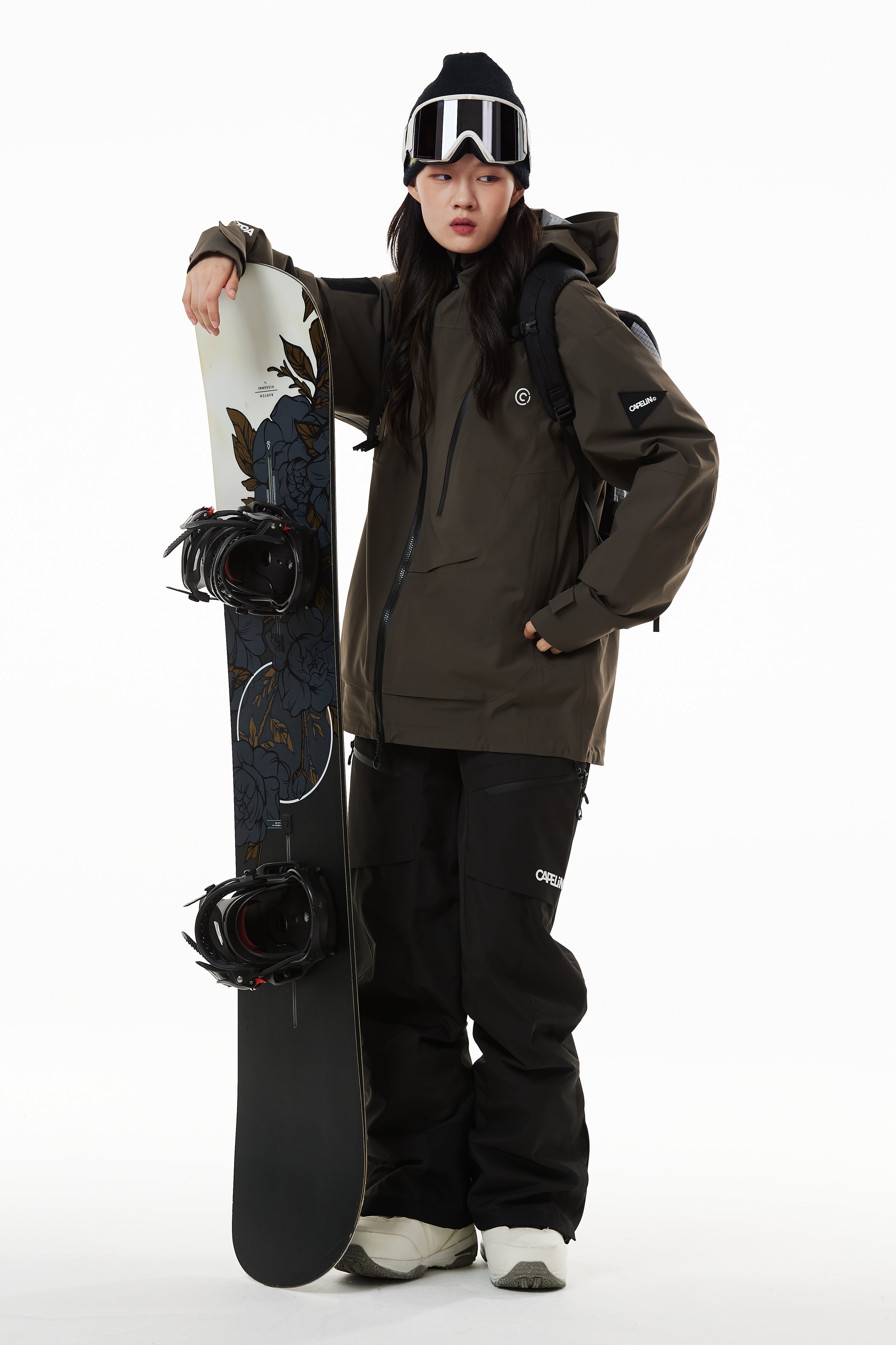 Alpha Unisex 3L Shell Snowboard Jacket | CAPELIN CREW
