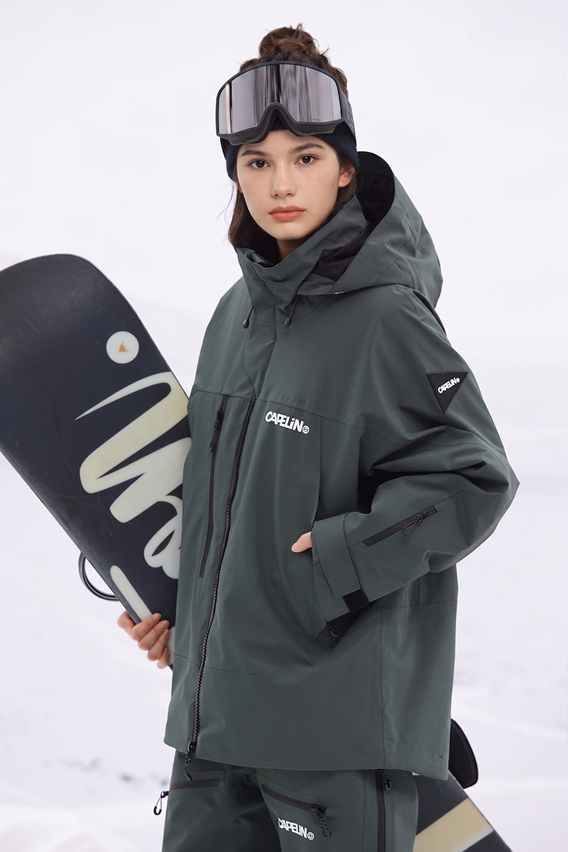Beta 男女通用 3L 保暖滑雪夾克