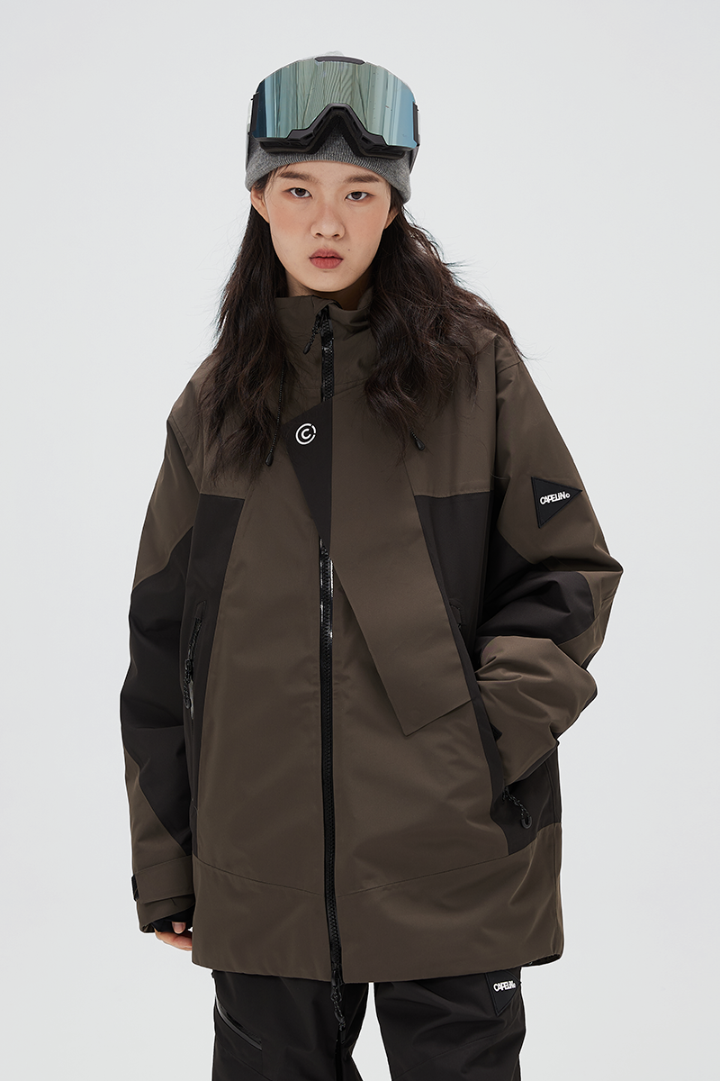 納米男女通用滑雪夾克