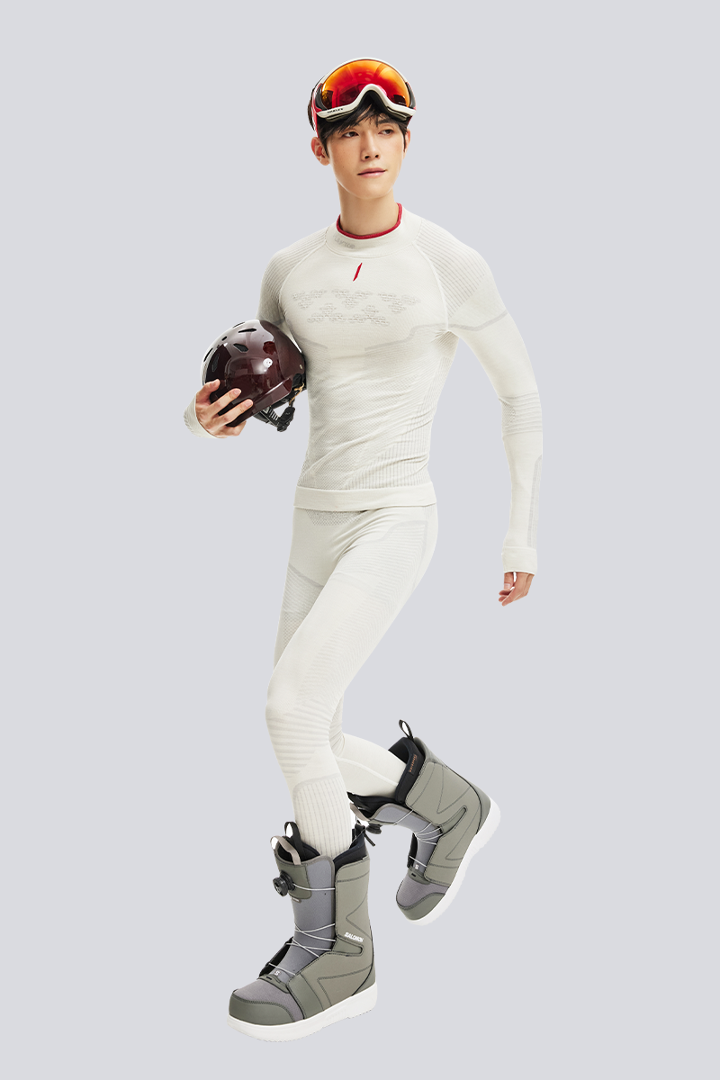 Ultra-Fine Merino Wool Unisex Snowboard & Ski Base Layer