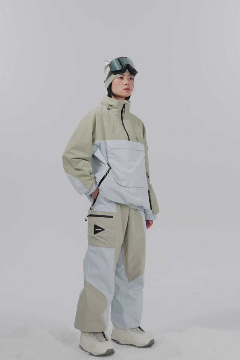 FlexHood Unisex Anorak Snowboard Jacket | CAPELIN