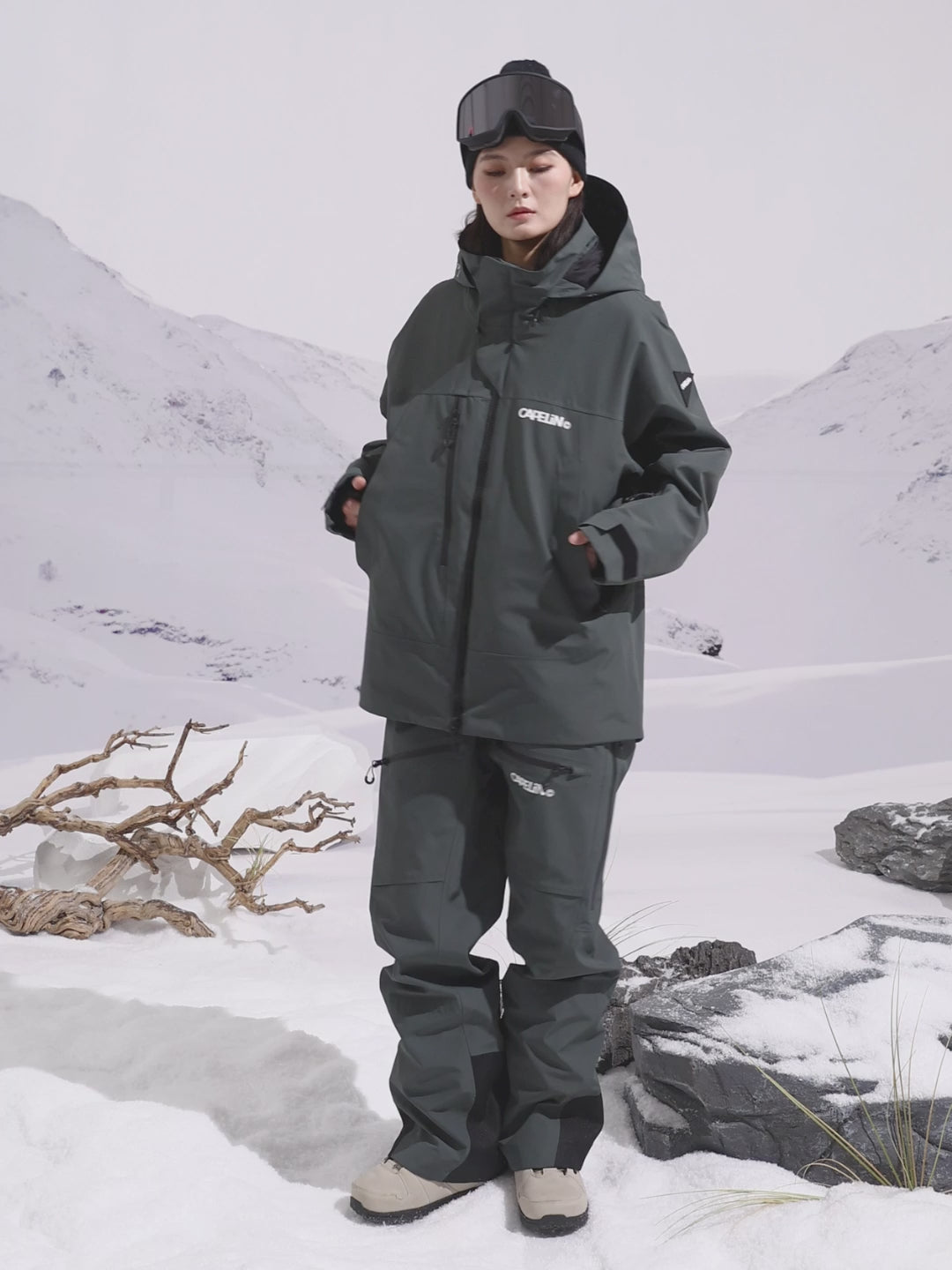 Horizon Unisex 3L Snowboard Pant | CAPELIN CREW