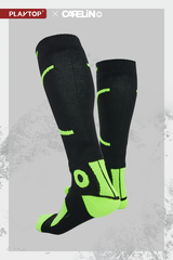 Merino Wool Over-the-Calf Snow Socks