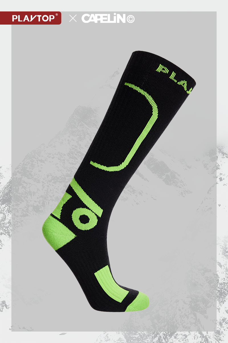 美利奴羊毛過膝雪襪