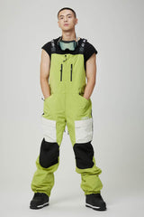 Men Spirit Snowboarding Bib Pants - CAPELIN CREW 