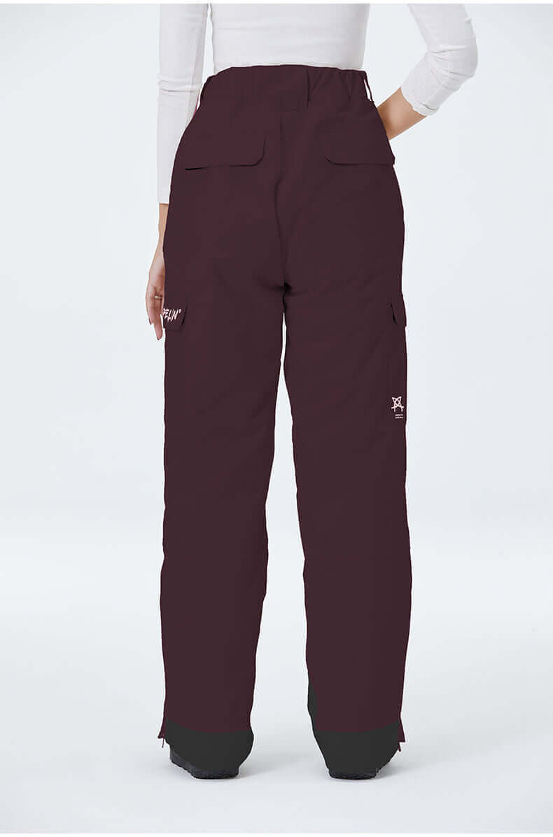 W's Leopard Ski Pant - CAPELIN CREW 