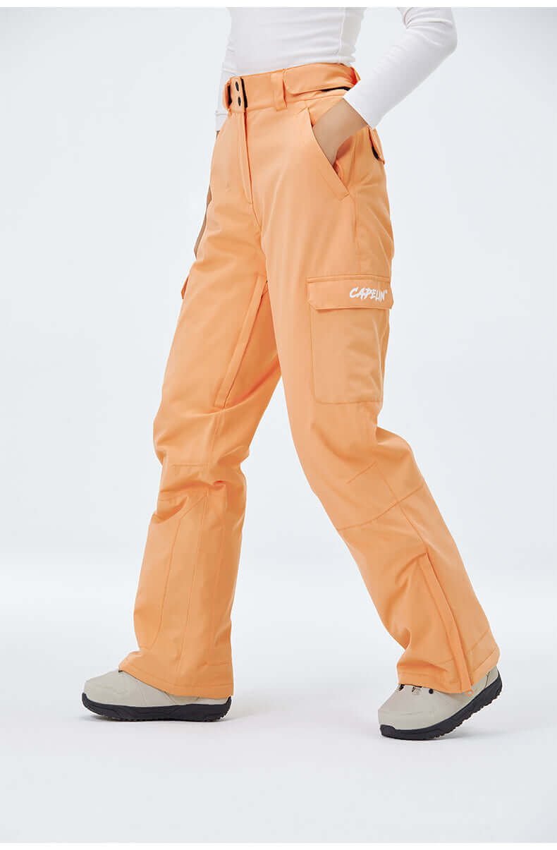 W's Leopard Ski Pant - CAPELIN CREW 