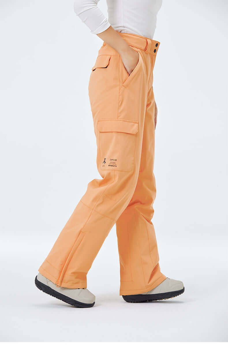 W's Leopard Ski Pant - CAPELIN CREW 