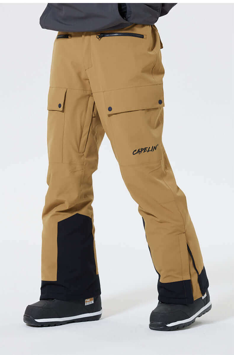 Men's Anti-Abrasion Snowboarding Pants - CAPELIN CREW 